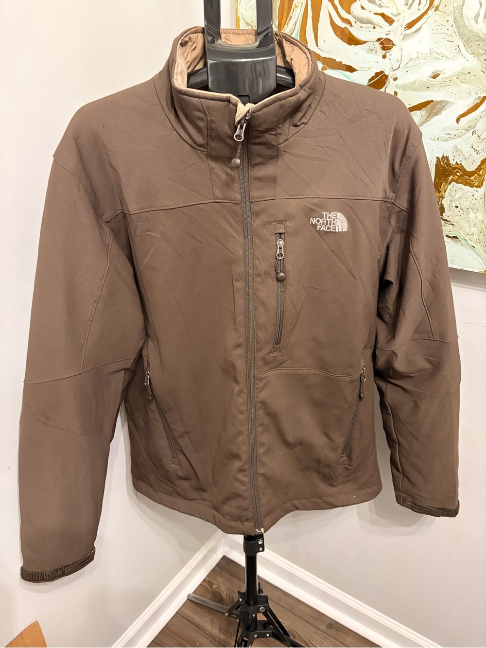 The North Face Men's Apex Elevation Primaloft Insulated Jacket Brown L